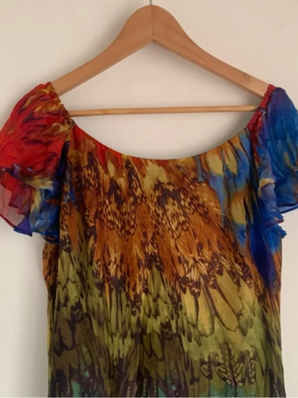 Vintage Bianca Nygard Silk Dress - Picture 8 of 9